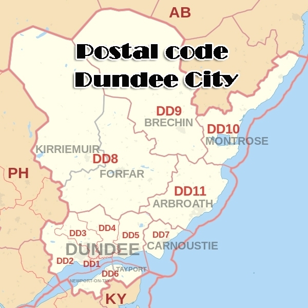Postal Code Dundee City