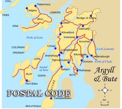 argyll and bute in Scotland