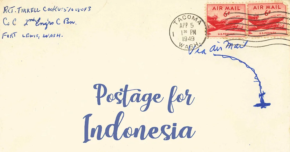 indonesia post mail services